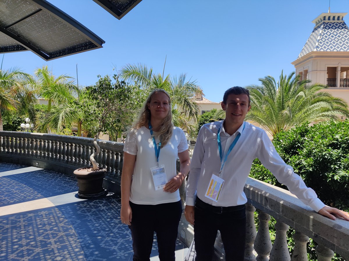 gsoflog's tweet photo. Forschung kann richtig cool sein - auf Gran Canaria😉. Lara Kuhlmann berichtet von alltäglichen Erzählungen bei einer Konferenz zum Thema #TimeSeries und #forecasting. #ITISE Zum #PhD Erfahrungsbericht ➡https://t.co/bDtmnGeKoU. #phdlife @gz_tudo @FraunhoferIML https://t.co/heCjCmOZ9W