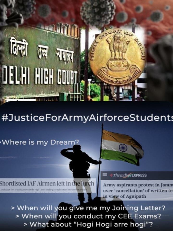 MadhyamB's tweet photo. #JusticeForArmyAirforceStudents CONDUCT CEE ARMY EXAM AND AIRFORCE RESULT
@narendramodi @rashtrapatibhvn @rajnathsingh @Ravindra_Fouji https://t.co/SWIIOa1EzS