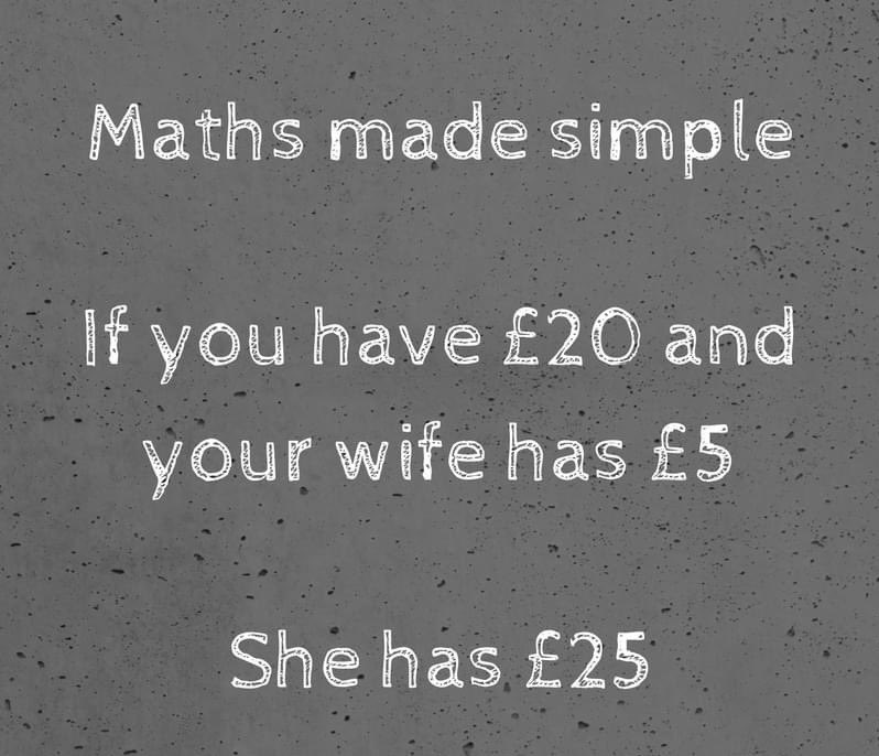 ArlArse666's tweet image. #MathsMadeSimple