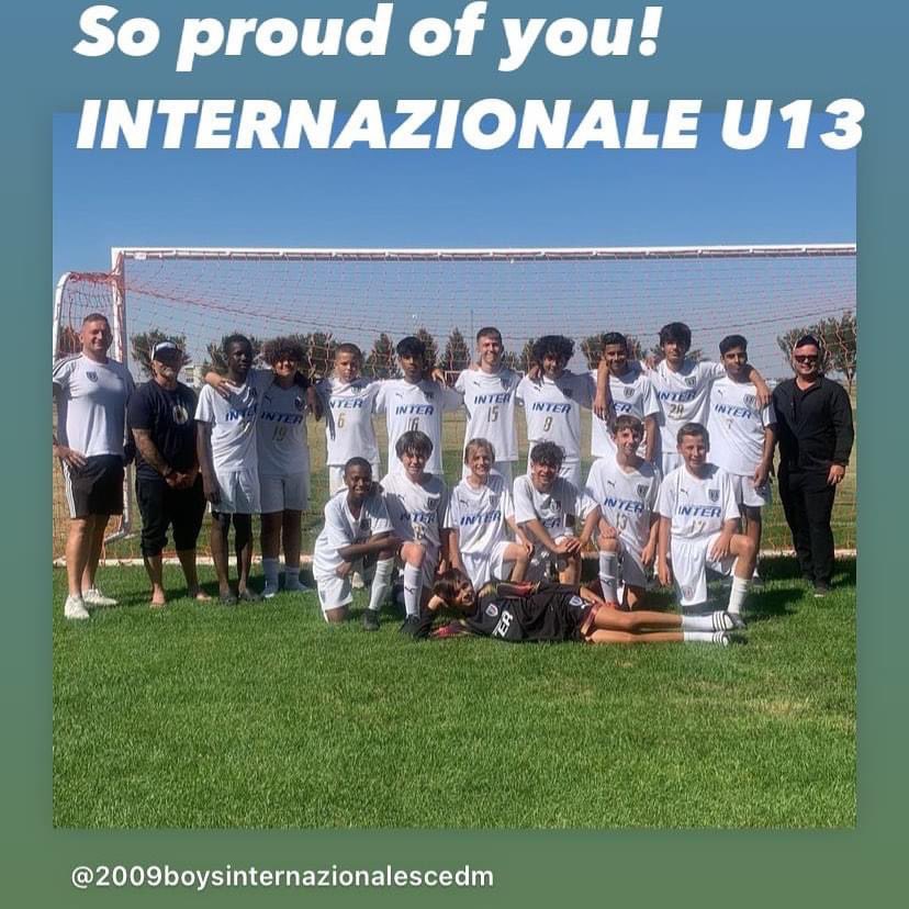 InterEdmonton's tweet photo. Our 2009 boys at their first Alberta Soccer provincials! They represented Inter with so much skill, determination &amp; class! So proud! #forzainternazionale #bleedblue #weareeiysa https://t.co/x4reQzfZt0