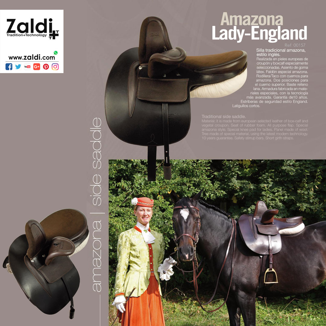Zaldihipica's tweet photo. Conoce la silla #Amazona estilo inglés #Zaldi Lady-England
+ Info 👉https://t.co/tNcc4dzDDg
- - -
🇬🇧 Discover our Lady-England traditional #SideSaddle.
- - -
For 🇺🇸USA our Zaldi Online Shop
👉https://t.co/U8iylh9jbv
#horses #equitación #sidesaddles #amazonas https://t.co/J9pwOiWxkz
