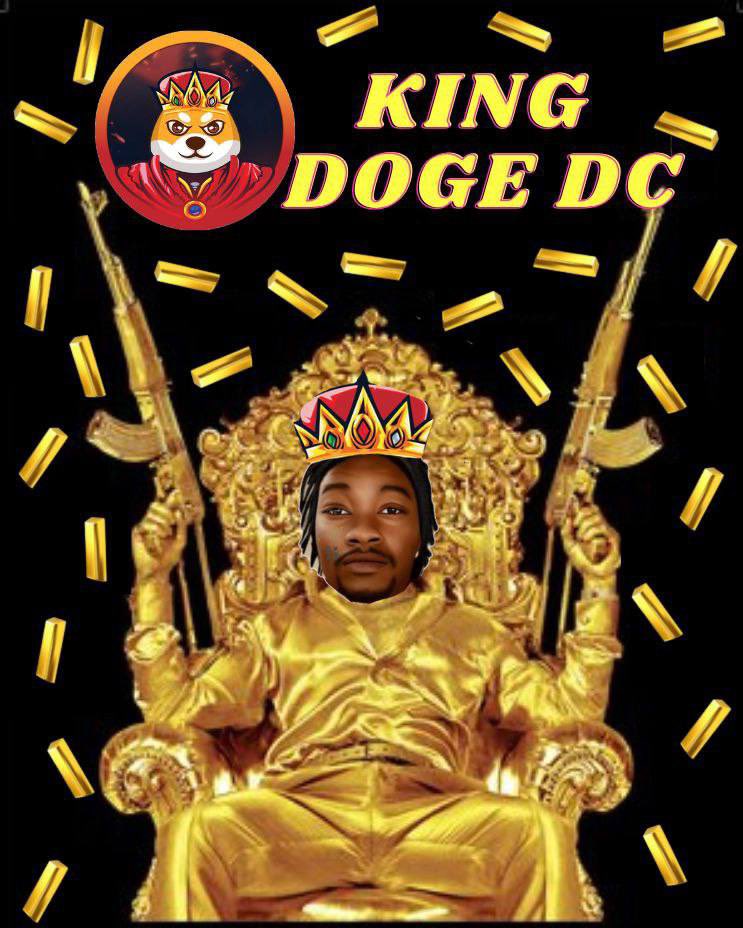 KingDogeDC's tweet photo. Hey @1goonrich 

We building the first #NFT marketplace on #DogeChain, actually, its almost done and will soon be revealed for the ultimate FOMO game 👑 https://t.co/OH73N39BMx