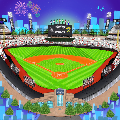 BandwagonNFTs's tweet photo. BALL PARK SERIES - A to Z in 30 DAYS!
in collaboration with @Slama39

Guaranteed Rate Field - Home of the @WhiteSox

MINT NOW!
https://t.co/jSVSGUUzik

#ChicagoWhiteSox #MLB #NFT https://t.co/I2zedlWrOI