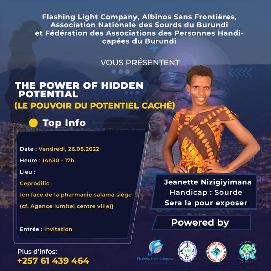 OumarDave's tweet photo. Chaque être humain a du potentiel.
The power of Hidden Potential vient dévoiler ces pouvoirs cachés.
À très bientôt https://t.co/8f8zQELtpn