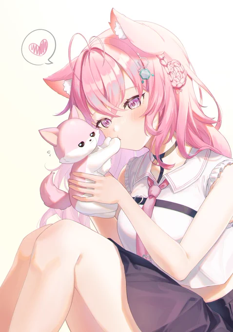 ちゅー拒否 #こよりすけっち 