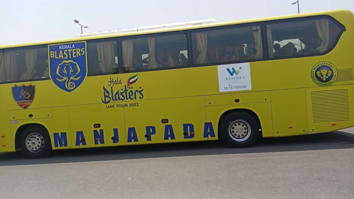 LejoeJk's tweet photo. When we Go to UAE people will know we are in UAE.
It's not just our style but our Attitude.
#YennumYellow
#KBFC
#KBFCTwitterFamily
#KBFCAlways
#BacktheBlasters
#ISLPreseason https://t.co/JAzOtidQiQ
