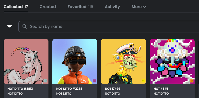 OurEthJourney2's tweet photo. Rate my #NOTDITTO collection🔥
@notdittonft https://t.co/1Hm8Rrep1g