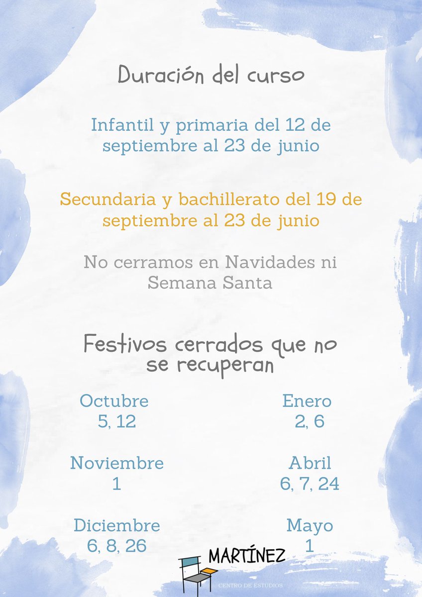 centro_martinez's tweet photo. ¡Ya tenemos abierta la matrícula para el curso 2022-23! https://t.co/iP1WnN9usH
