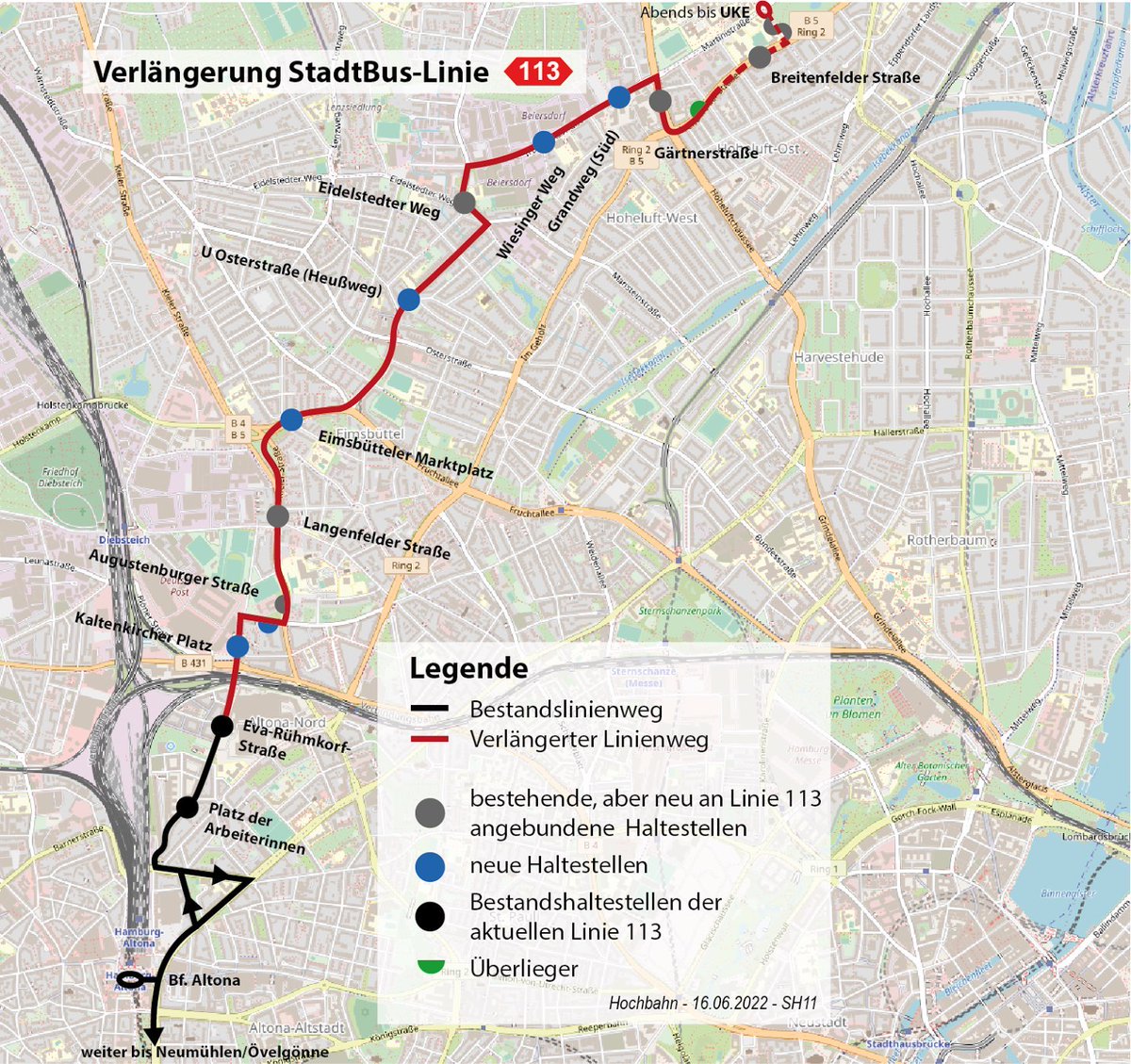 Anwohnerparken und eine neue Buslinie direkt vor der Tür - Grün wählen hat sich gelohnt! #Hamburg #beachexpress #Gruene