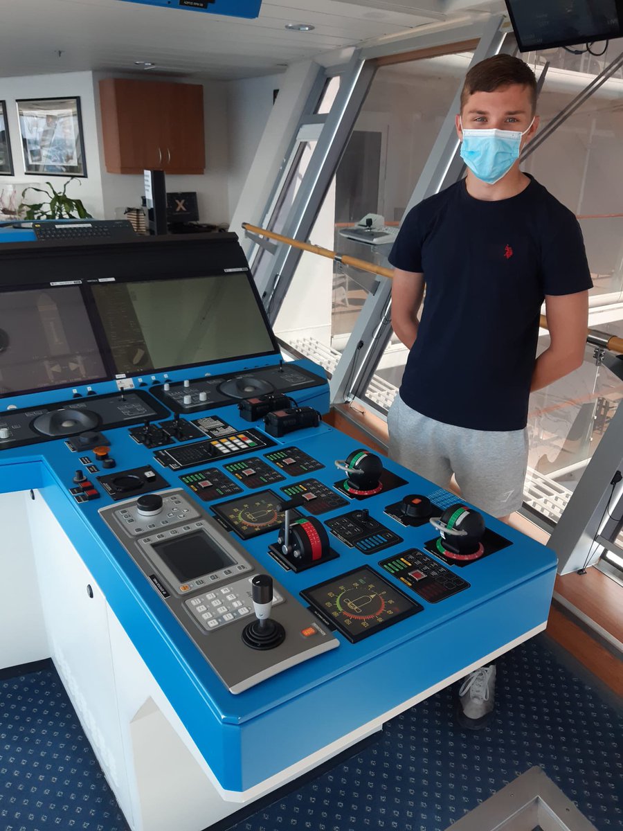 oscar5brod's tweet photo. @HCCareersDept For my 1st World of Work challenge I was given the opportunity of shadowing a Cadet Officer onboard the Celebrity Silhouette  
@HCCareersDept 
@holycrosschorl 
@fleetwood_nc https://t.co/sZsYs12LKU