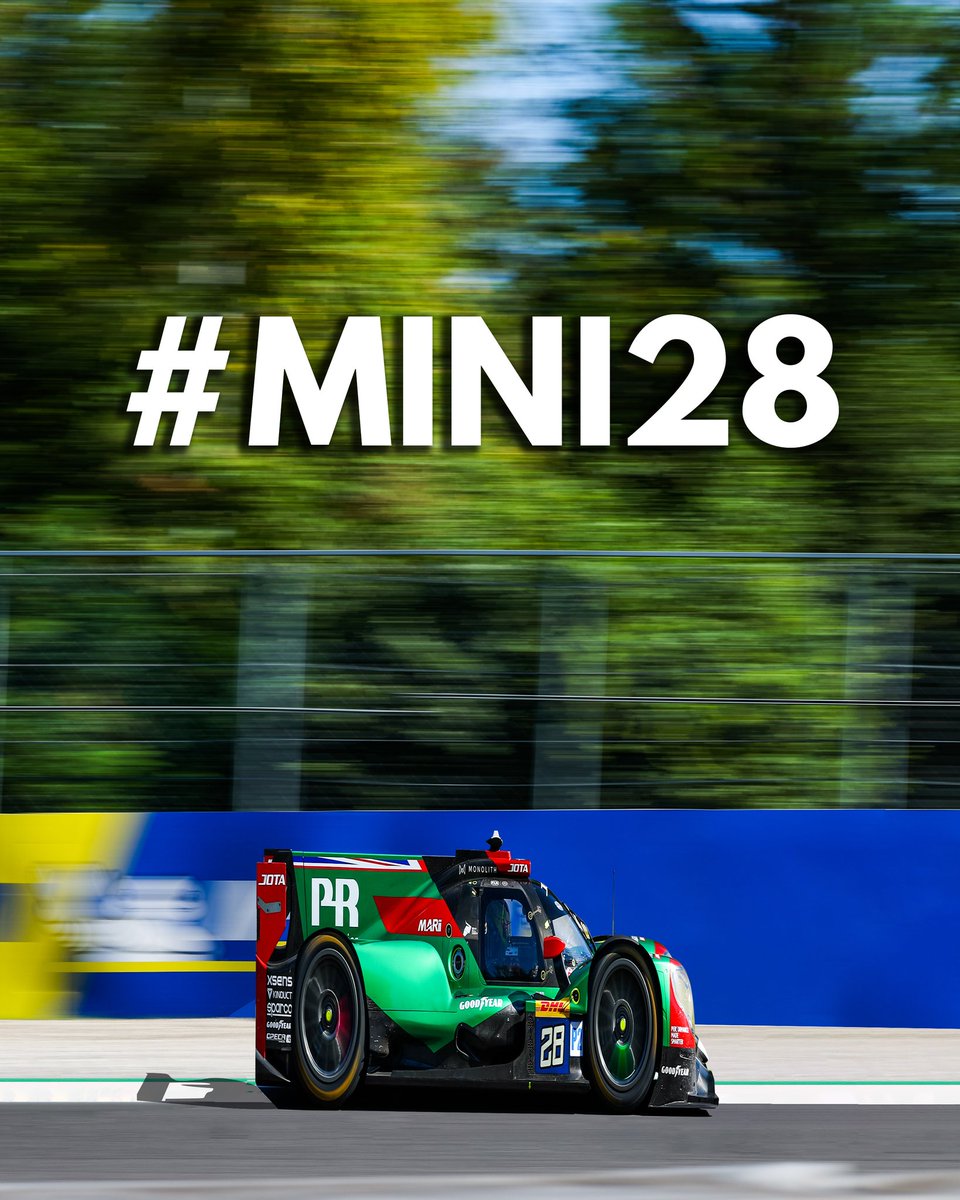 JotaSport's tweet photo. You've heard of #Mighty38 now say hi to #Mini38 and #Mini28 😎
#JOTA #JOTASport #WEC #LMP2 #Racing #Motorsport https://t.co/HFioZGMrNa