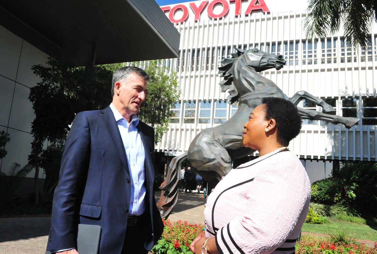 XplorZA's tweet photo. Toyota South Africa Motors (TSAM) has declared the resumption of production at its Prospecton Plant in Durban after a production suspension due to damage from flooding at the site.

#RebuildingBetterTogether #ToyotaSA #XploreZA https://t.co/fMRU5dvkex