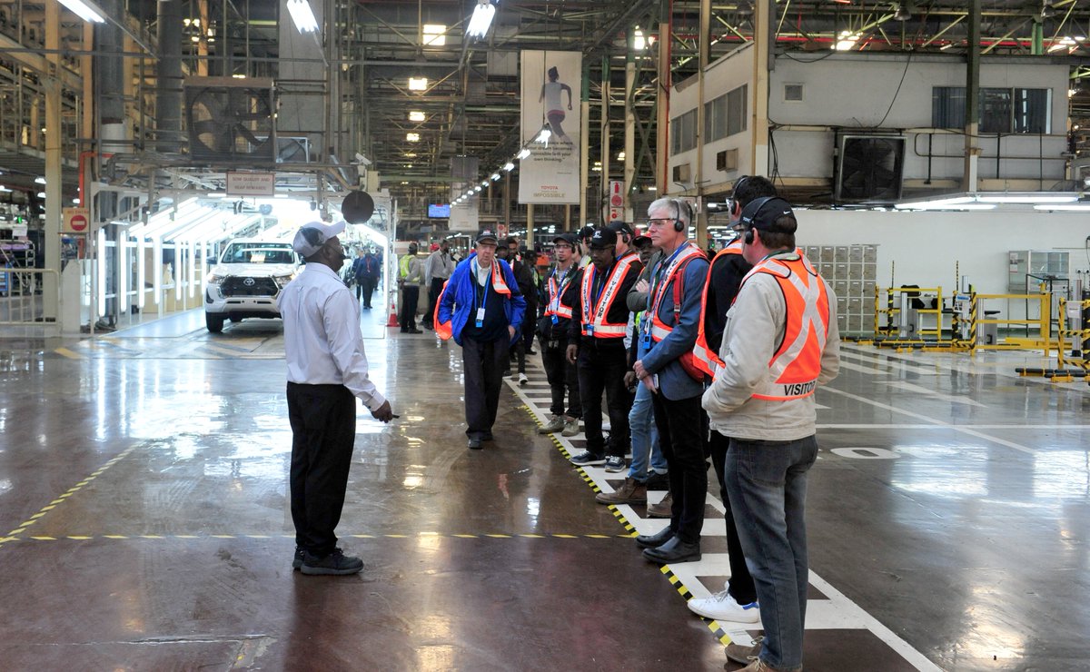 XplorZA's tweet photo. Toyota South Africa Motors (TSAM) has declared the resumption of production at its Prospecton Plant in Durban after a production suspension due to damage from flooding at the site.

#RebuildingBetterTogether #ToyotaSA #XploreZA https://t.co/fMRU5dvkex