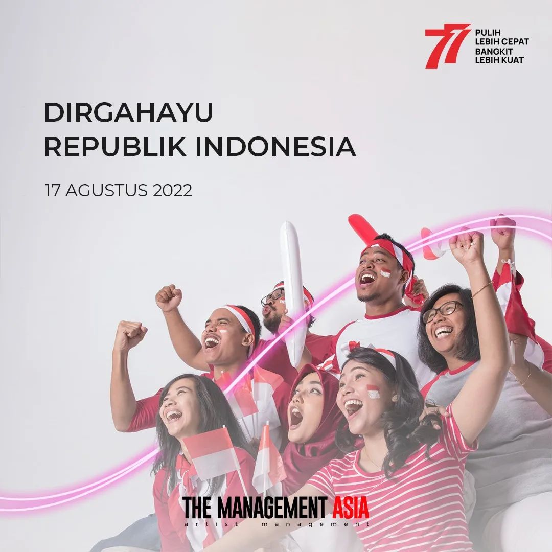 TheMgtAsia's tweet photo. Dirgahayu ke-77 Republik Indonesia!
Kita Bersama, 
Pulih Lebih Cepat, Bangkit Lebih Kuat!

Merdeka!

#HUT77RI
#Indonesia https://t.co/m9H8DOAJwR