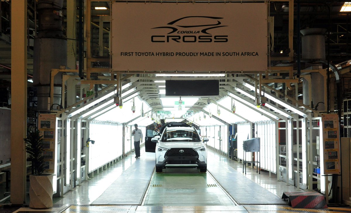 XplorZA's tweet photo. Toyota South Africa Motors (TSAM) has declared the resumption of production at its Prospecton Plant in Durban after a production suspension due to damage from flooding at the site.

#RebuildingBetterTogether #ToyotaSA #XploreZA https://t.co/fMRU5dvkex