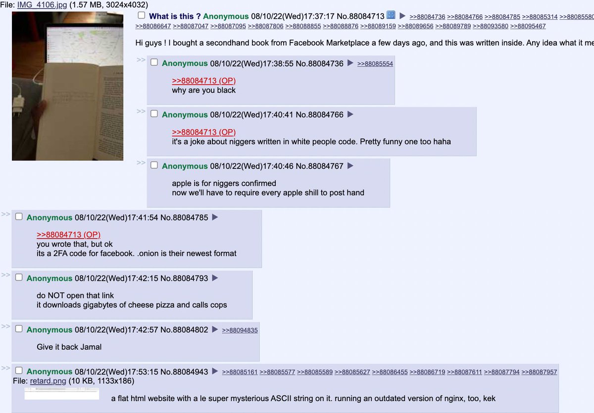 _Cryptographerr's tweet photo. @Param_eth Wish to get at least one of them as I’m just a baby developer trying to figure out a code I found on 4chan 

I don’t mind some help decoding that🙂

Link: https://t.co/rA0uKMPryk https://t.co/HX5FuEBoIL