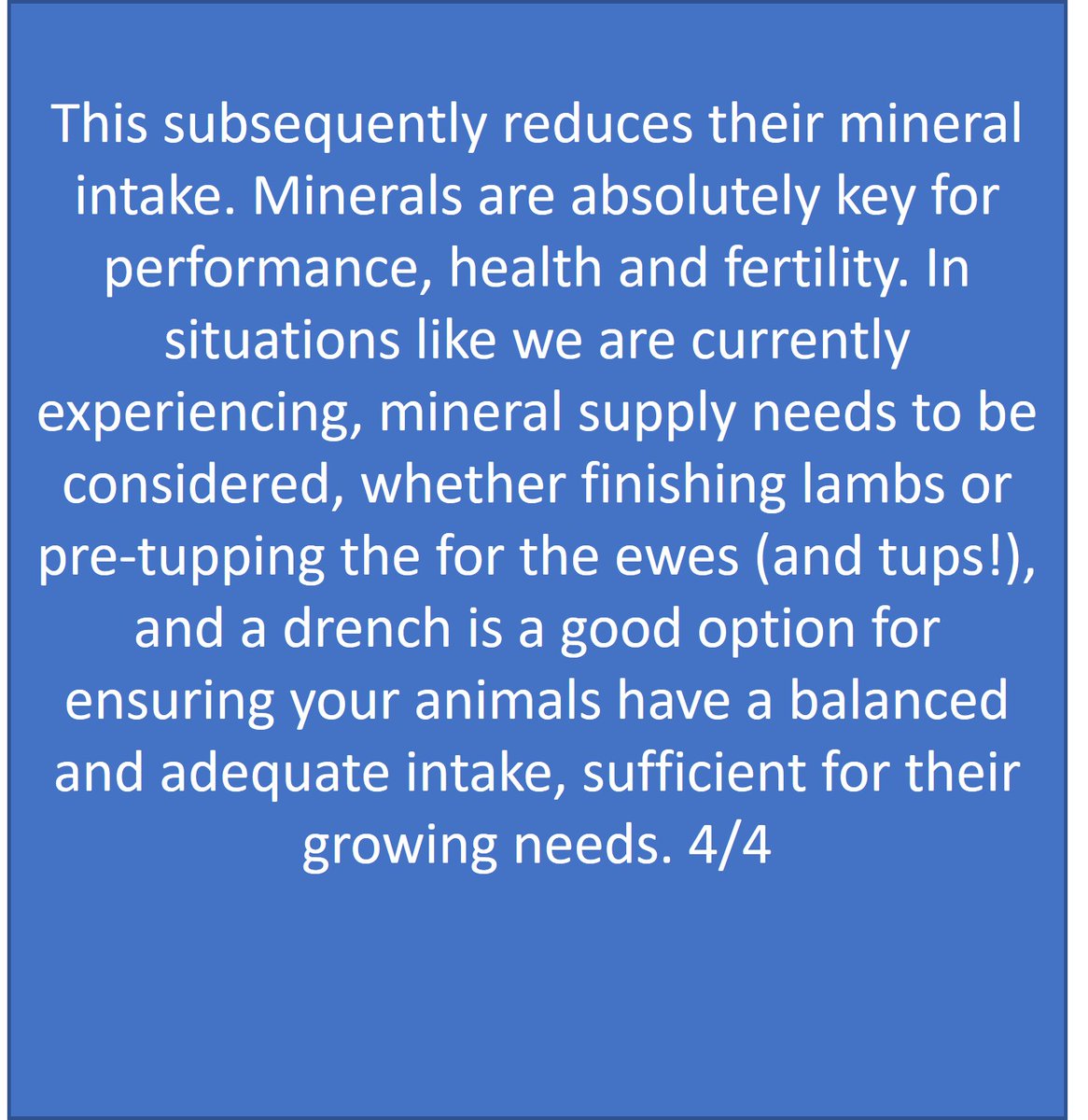 FarmsenseUK's tweet photo. How could the weather impact the nutrition of your sheep?  #farming #sheep #livestock #livestocknutrition #flockhealth https://t.co/UeXL1kFQVq