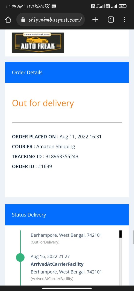 subha_sis_'s tweet photo. @ImAutoFreak 

Dear auto freak your online shop order website is a fraud ?
I ordered a helmet from Auto Freak shop formulate Jaguar ace worth 1490 but delivered me a shit wrong worst product please refund my paid amount and return your ghatiye product https://t.co/I3vZidyjta