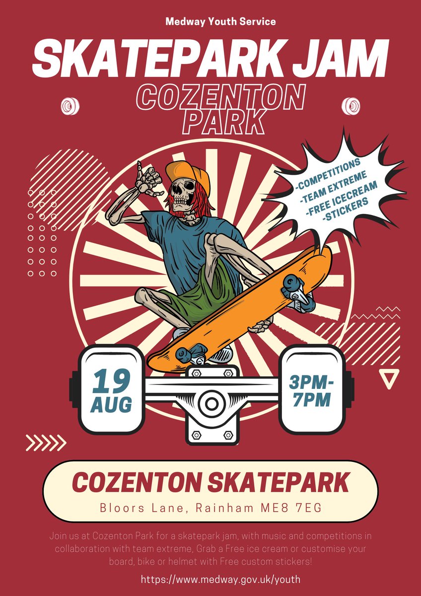 This Friday…..come and meet Team Extreme, see them in action and get involved. All welcome. <a href="/Medway_Youth/">Medway Youth Service</a>