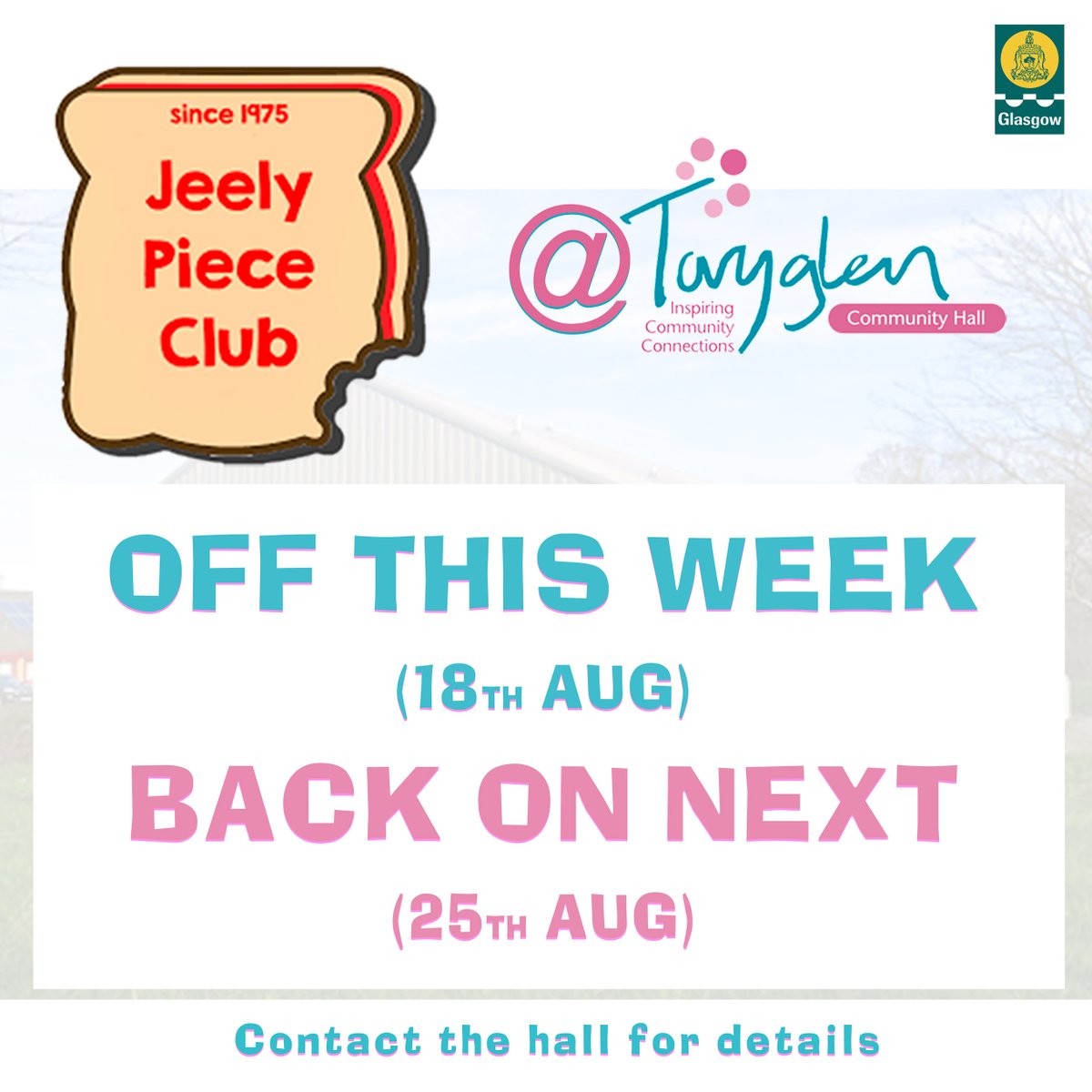 Toryglen Community Hall (@toryglencomhall) on Twitter photo 