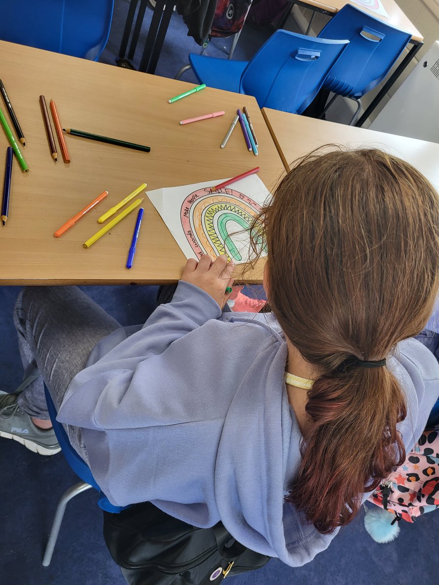 campionsummer22's tweet photo. Our carousel this morning involved our Y7s making sensory bottles and positive rainbows at @Campion_School for our arts and crafts wellbeing activity... #orbeez #sensory #wellbeing  

(1/3) https://t.co/GtYMrZzv4J