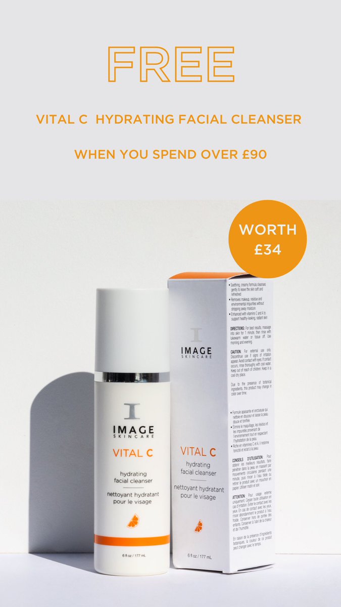 imageskincareuk's tweet photo. Wanting a new cleanser to add into your #skincareroutine? 😍🙌🧡 #imageskincareuk #imageskincare https://t.co/7anIwMeSVC