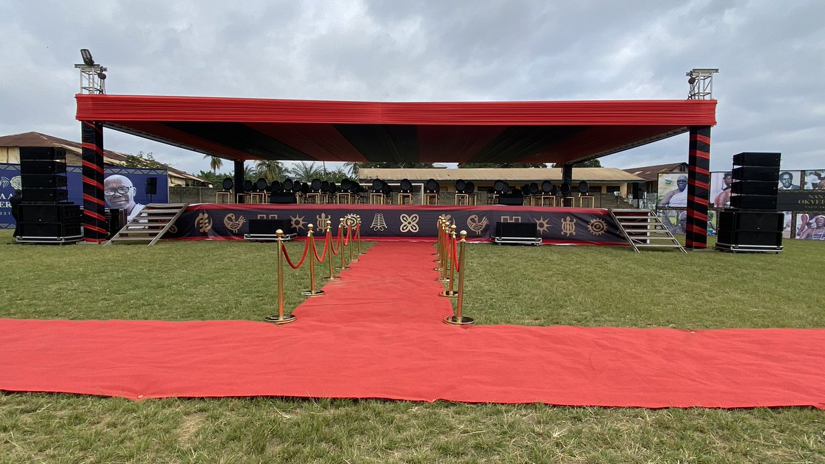 ASKTK_Sounds's tweet photo. Large Funeral Setup #LiveSound https://t.co/DvmVN05mES
