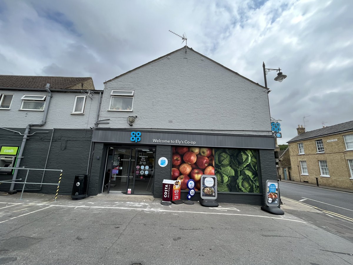 Just a few hours to go until another Coop franchise store opens in Ely .