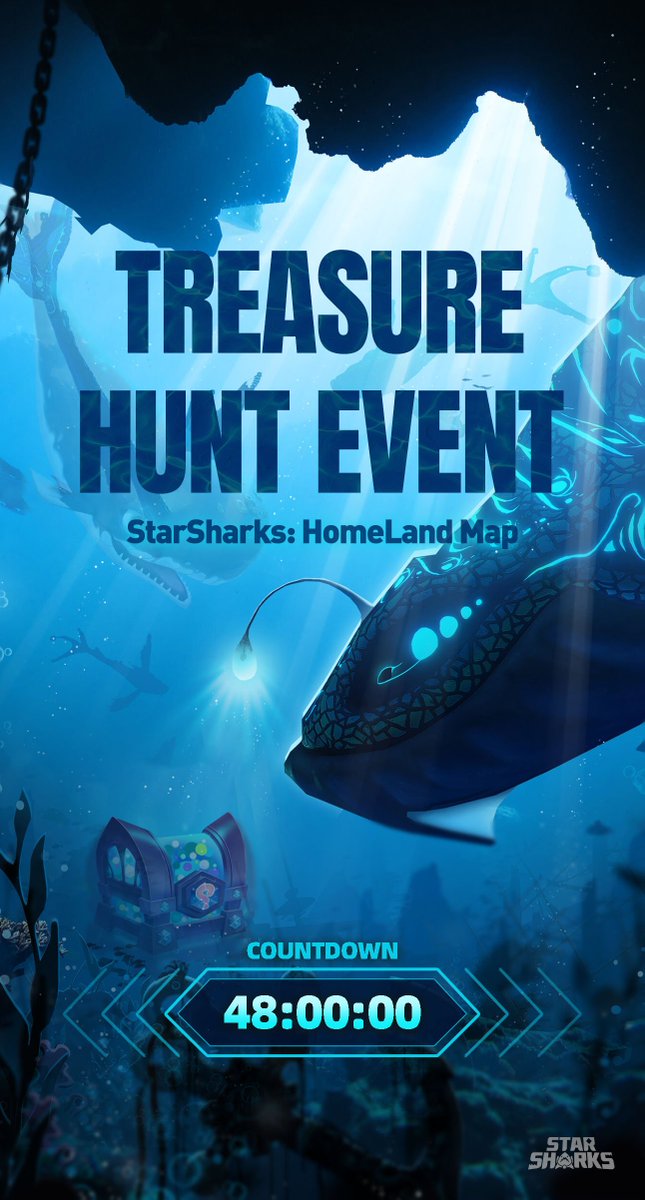 StarSharks_SSS's tweet photo. 🥳Hey, Sharkies!

The secret to getting ahead is getting started. 🥁

What are you waiting for?  👀

The countdown to the #SSSHomeLand Map Launch Event has started…⏳

#StarSharks #HomeLandMap #TreasureHunt  #Metaverse https://t.co/ED8Fgu88hY
