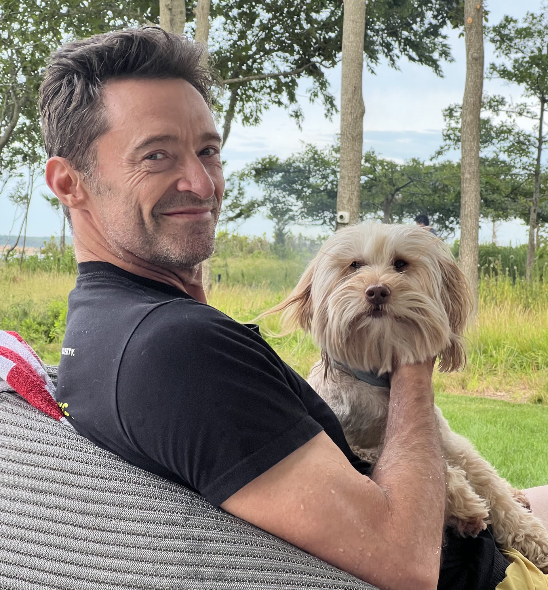 Hugh Jackman on Twitter "Allegra is giving and getting a lot of love