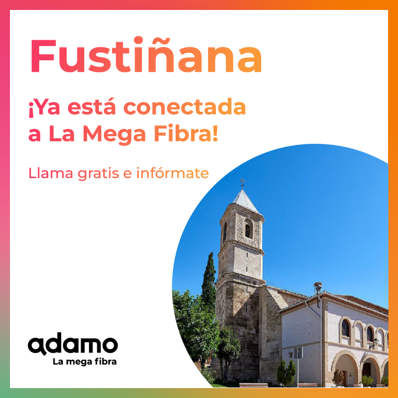 adamo_es's tweet photo. Amigos de #Fustiñana!! 👋🏼La #MegaFibra ha llegado a vuestras casas!🏠Seguimos cubriendo cada rincón para que nadie se quede sin la fibra 1.000 Mb ✨#MegaOrgullosos de llegar a todas las zonas con problemas de conectividad

Llama al 900 651 605 y comprueba si ya tienes cobertura📞