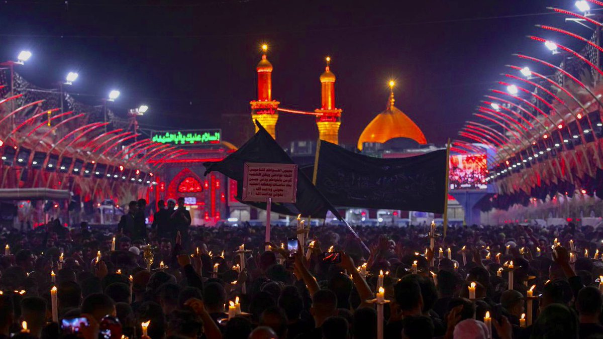 AliShanawar1's tweet photo. اَلسَّلاَمُ عَلَىٰ ٱلْحُسَيْنِ
Peace be upon al-Husayn

وَعَلَىٰ عَلِيِّ بْنِ ٱلْحُسَيْنِ
upon `Ali ibn al-Husayn

وَعَلَىٰ أَوْلاَدِ ٱلْحُسَيْنِ
upon the sons of al-Husayn

وَعَلَىٰ أَصْحَابِ ٱلْحُسَيْنِ
upon the companions of al-Husayn https://t.co/f76sQAxY9R