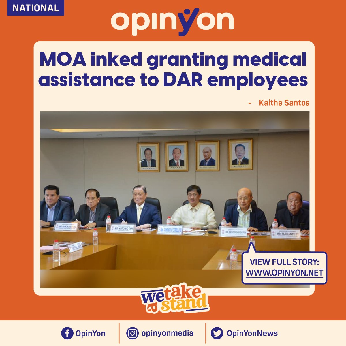 OpinYonNews's tweet photo. PCCAI and DAR signed MOA for the health care of DAR employees

Read more
https://t.co/9wr7UBjb2E

#DAR, #PCCAI, #medicalassistance https://t.co/3JaJzEZsEN