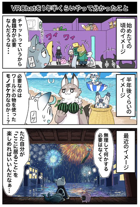 VRChatを1年半くらいやって分かったこと 