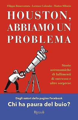 DarsiSpazio's tweet photo. Si riparte a leggere (insieme) di scienza! Per questa fine agosto e tutto settembre, il nostro #librodelmese รจ "Huston, abbiamo un problema" degli amici di @chpdbproject (disponibile in cartaceo ed in formato digitale). Ne chiacchieriamo sul gruppo Telegram "Mio Universo" https://t.co/ejS5ESBsst