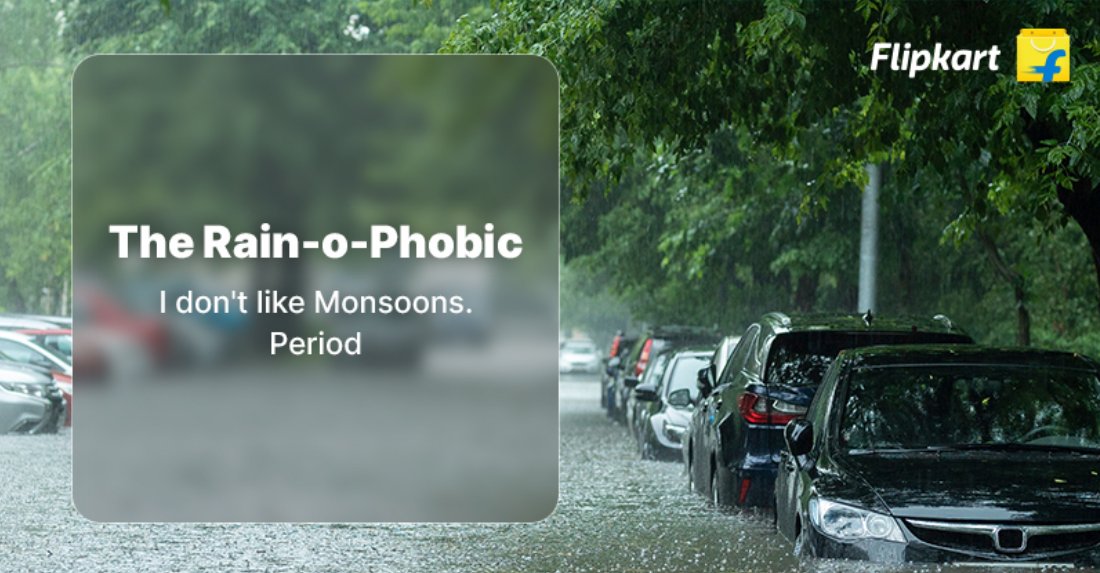 MonujDas123's tweet photo. I am the Rain-o-phobic - that's so true! And guess what, it's raining deals on my favourites on Flipkart https://t.co/W2o91L9CCs #Monsoon #EmailsOfFlipkart