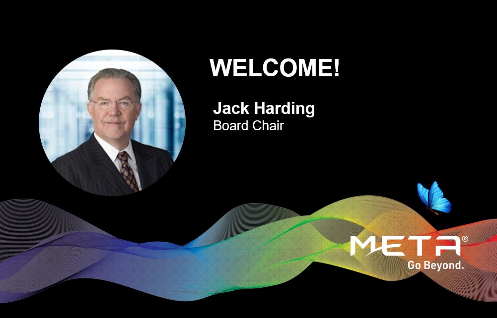 Meta Materials appoints semiconductor veteran, Jack Harding, as Chair of the Board of Directors bit.ly/3QIfzuc $MMAT