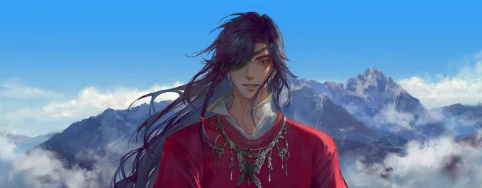 铜炉山上一吻#天官赐福#谢怜#花城 