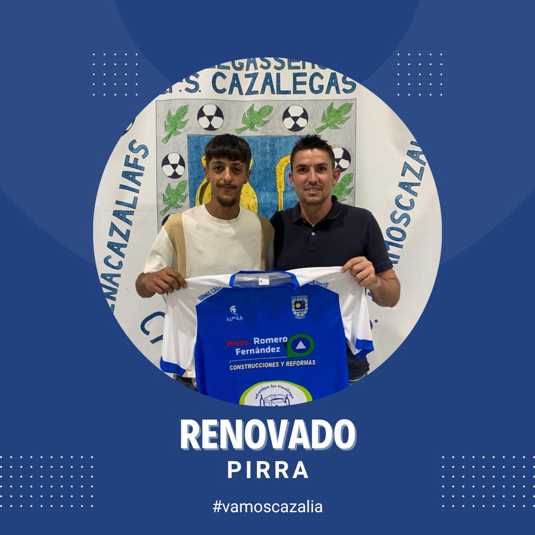 ECazalia's tweet photo. Oficial.

Pirra continúa otra temporada más con Cazalia FS.

#vamoscazalia https://t.co/UQmOFgAYDR