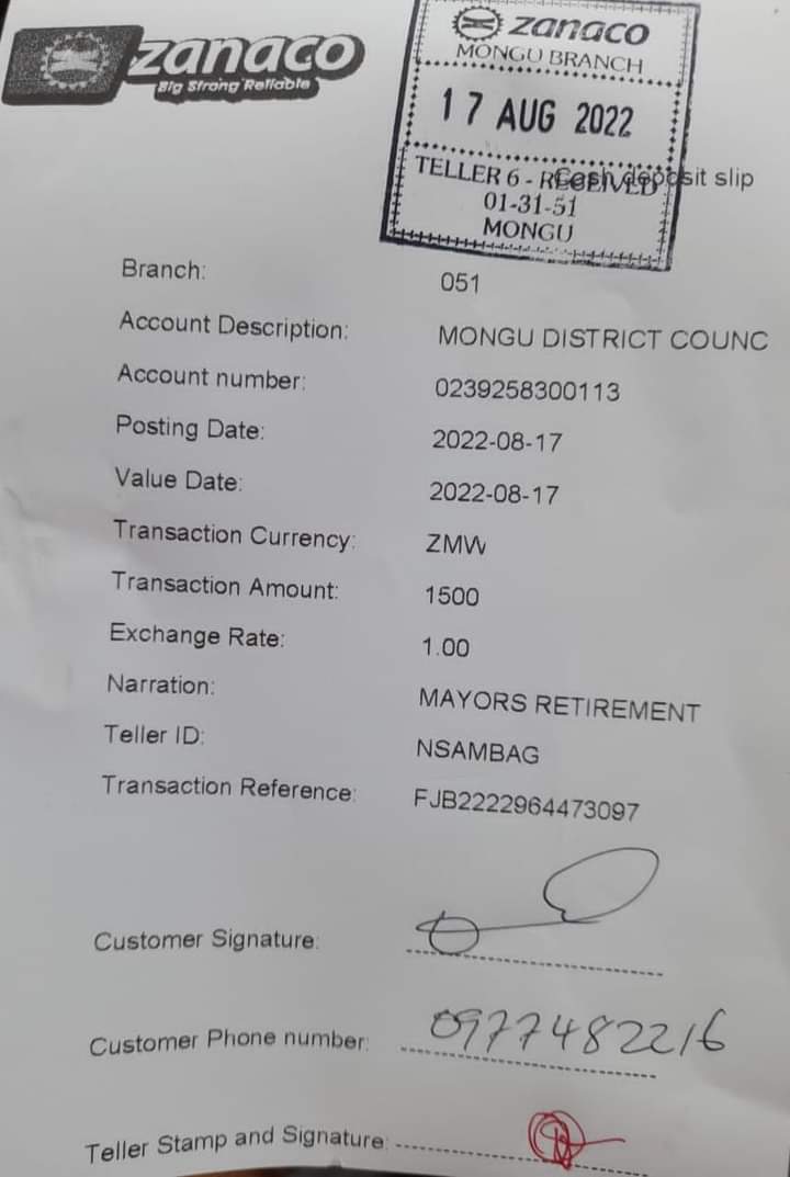 LauraMiti's tweet photo. The Mayor of Mongu has retired one day DSA because he only spent one night at the Presidential meeting with local gov authorities. Looks smallbut if this kind of accountability became entrenched, the country would save billions that are filtered out each year. Well done Mayor! https://t.co/s1HgV6dv73