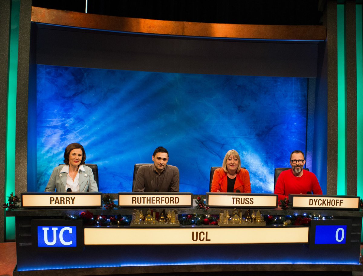 As the new presenter of #UniversityChallenge is being settled, may I remind you of my proudest broadcast moment. I hope the new presenter will not be as confused as Paxo was at this answer.