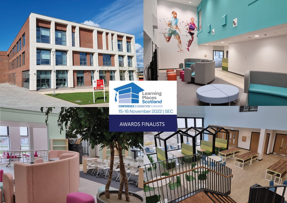 HubSouthEast's tweet photo. Congratulations to all those involved in the delivery of the new @CastlebraeCHS which has been shortlisted as #InspiringLearningSpace at the @EduScotland Awards. And well done to @Edinburgh_CC who are up for #ClientOfTheYear. Fingers crossed for the event🤞https://t.co/Jg7SemdZ8J https://t.co/IwrqjI37ko