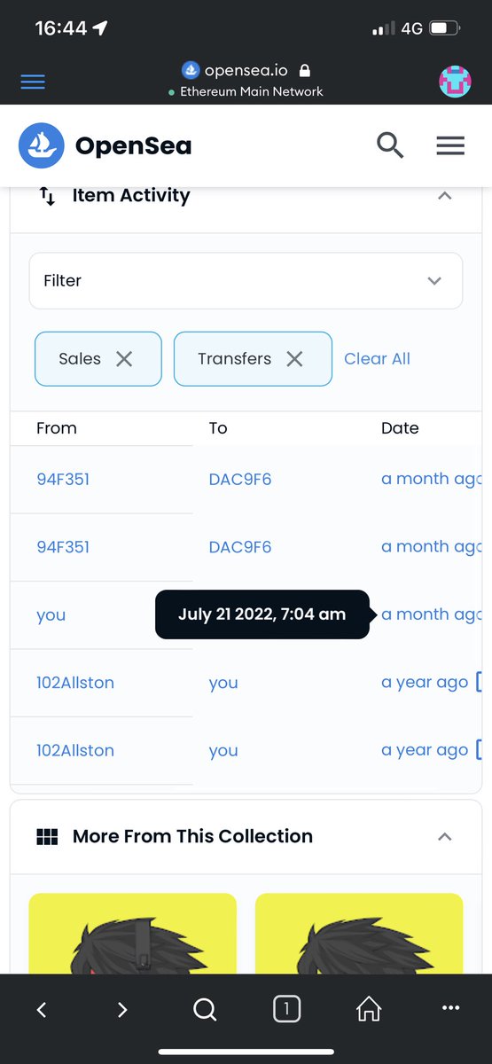 Amit | Exploring Night Sky (@exploringni8sky) on Twitter photo Have no idea how this happened. I haven’t interacted with anything as was on holiday and only noticed this today that my <a href="/0n1Force/">ONI FORCE</a> NFT got transferred to this random account 🤷🏻♂️🤷🏻♂️ Have no idea how this happened. I haven’t interacted with anything as was on holiday and only noticed this today that my <a href="/0n1Force/">ONI FORCE</a> NFT got transferred to this random account 🤷🏻♂️🤷🏻♂️