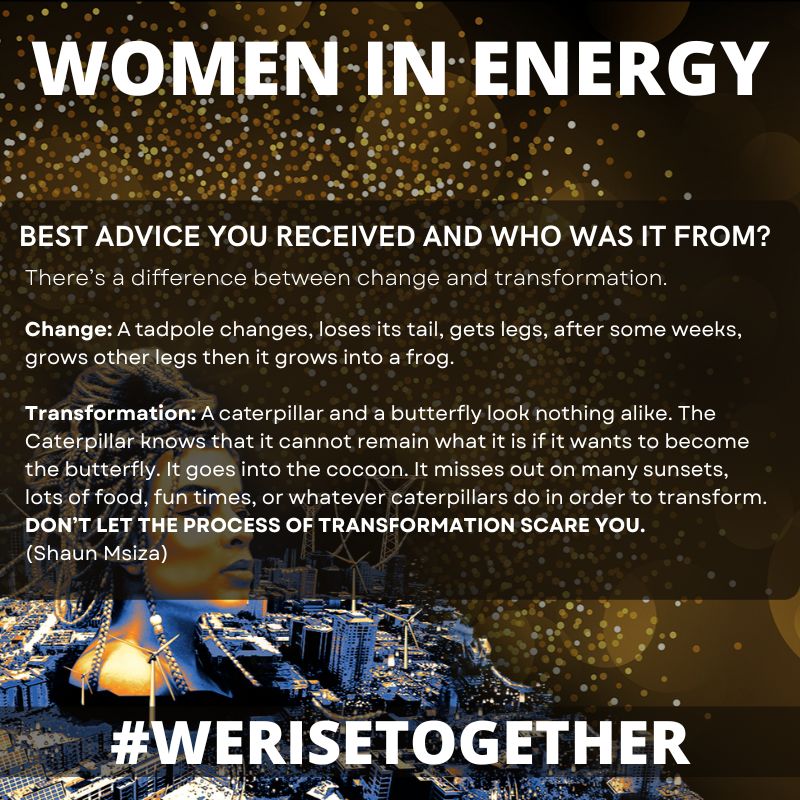 EnlitAfrica's tweet photo. 💡 Shining a light on Amina Ali: Group Project Manager for Ener-G-Africa.

We sat down with the phenomenal Amina to learn more about what it means to her to be a #WomanInEnergy. 

Visit https://t.co/Os0WgG1BqY to read more from other fierce woman sharing their insights. https://t.co/PwmrOAs6lb