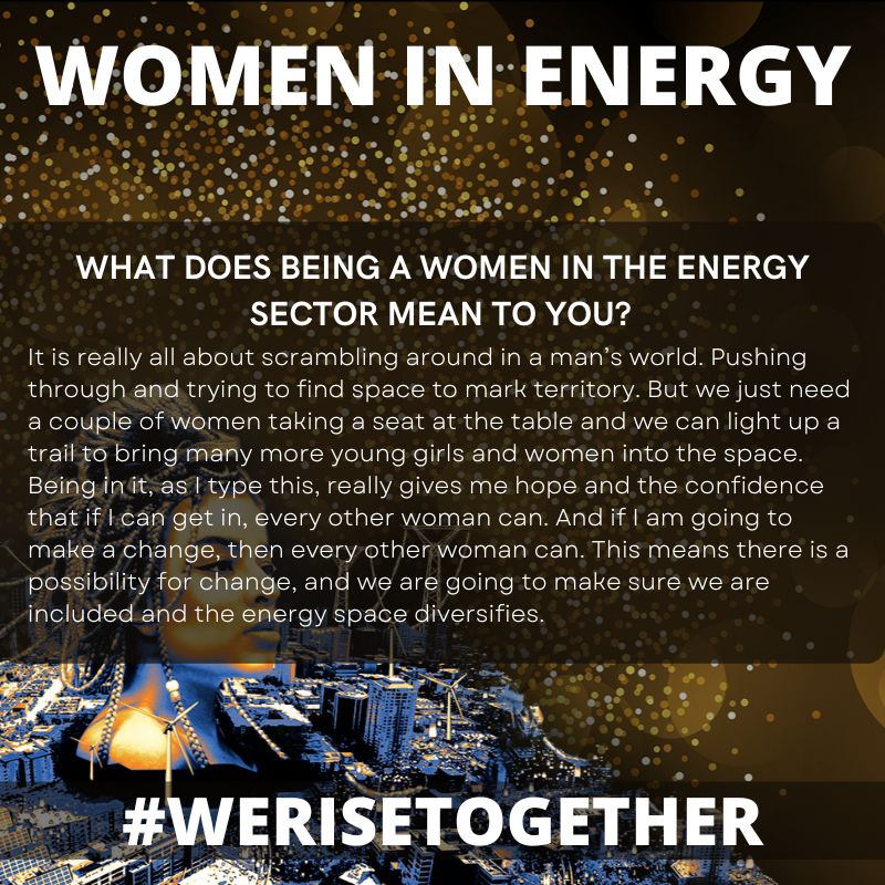 EnlitAfrica's tweet photo. 💡 Shining a light on Amina Ali: Group Project Manager for Ener-G-Africa.

We sat down with the phenomenal Amina to learn more about what it means to her to be a #WomanInEnergy. 

Visit https://t.co/Os0WgG1BqY to read more from other fierce woman sharing their insights. https://t.co/PwmrOAs6lb
