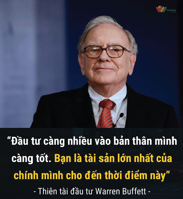 GroupWaha's tweet photo. "Đầu tư càng nhiều vào bản thân mình càng tốt. Bạn là TÀI SẢN LỚN NHẤT của chính mình cho đến thời điểm này". 
#_Thiên_tài_đầu_tư_Warren_Buffet_#
XEM THÊM TẠI ĐÂY: https://t.co/NzNHyN58vE #quotes #quoteshay #haveagoodday #happy #followforfollowback #follow #waha https://t.co/S93FrVez3K