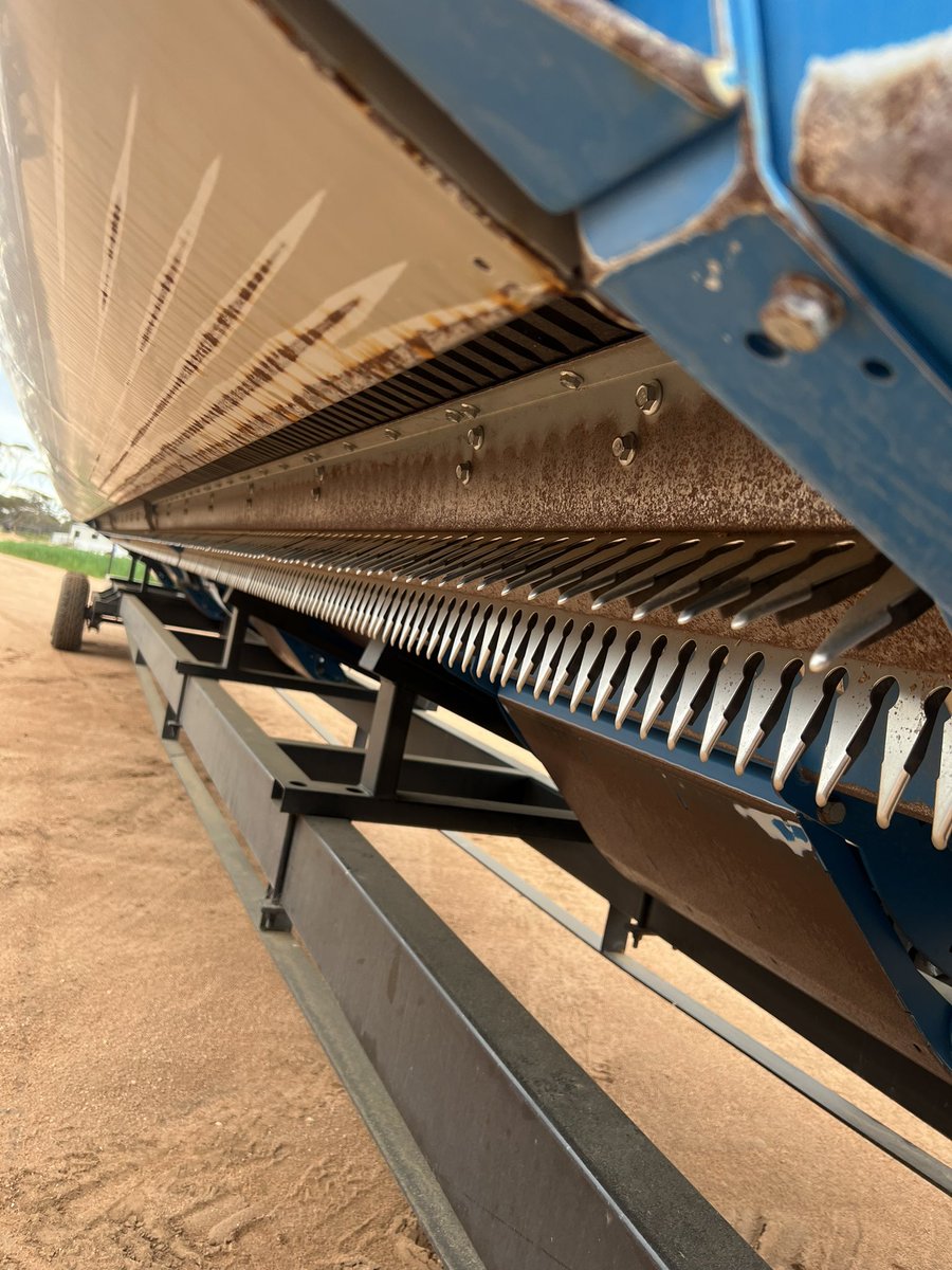MsfMallee's tweet image. Rounding up for the day Robust Ground Cover @desertfarmer84 talks challenges &amp;amp; rewords of strip &amp;amp; disc system on farm. Watch this space as #msfprojects investigate further with more demos coming! @Moodie_ag @MalleeCMA #FutureDroughtFund #mallee