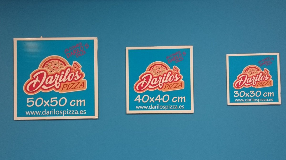 DarilosValde's tweet photo. En #DarilosPizza #Valdemoro tienes tres tamaños para elegir a la hora de realizar tu pedido.

- 🍕Familiar (50 cm de diámetro)
- 🍕Mediano (40 cm de diámetro)
- 🍕Pequeño (30 cm de diámetro)

Posiblemente las #pizzas + grandes de la zona.

😬 ¡Si comes Darilo´s dilo! 😬 https://t.co/PPhOEak0vs