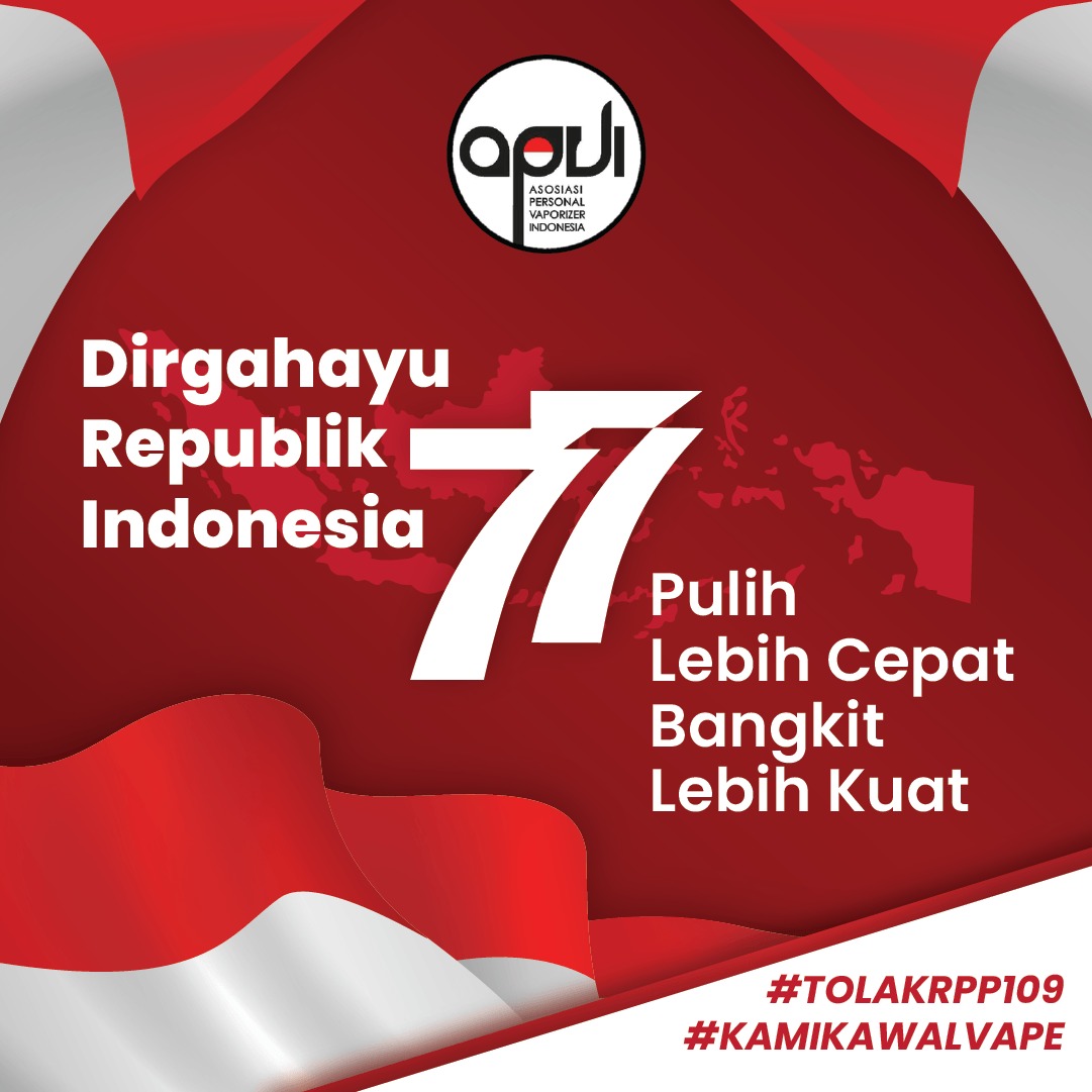 APVIofficial's tweet photo. Selamat Hari Kemerdekaan!
Dirgahayu lndonesiaku Ke-77
#hutri77 #hutri #hutri2022 #apvi #apviofficial #apviindonesia
#indonesia #dirgahayuindonesia https://t.co/tiSbJYZ1aR