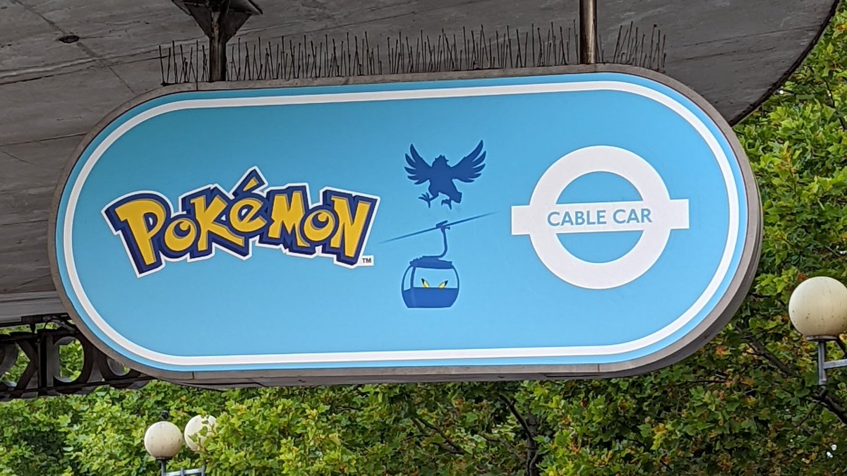jackrobken's tweet photo. 🚨Londoners!🚨

Get down to the newly rebranded TFL cable cars for an amazing Pokémon takeover! Each car features a Pokémon type and look out for all the Easter eggs in and around the station 👀

Visit while you can ♥️ https://t.co/1AGP0bMwIL